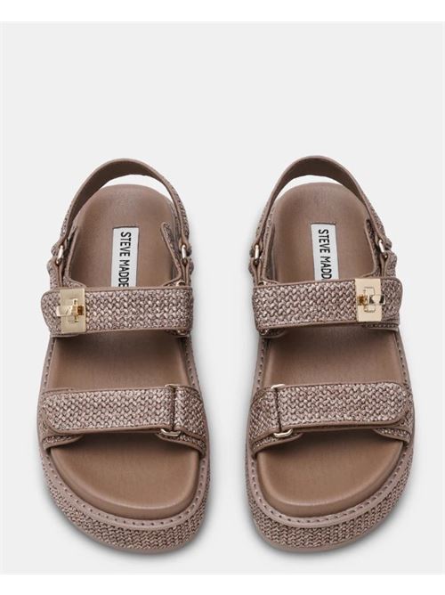 Bigmona Sandalo Charcoal Raffia Steve Madden | SMSBIGMONA.CR0